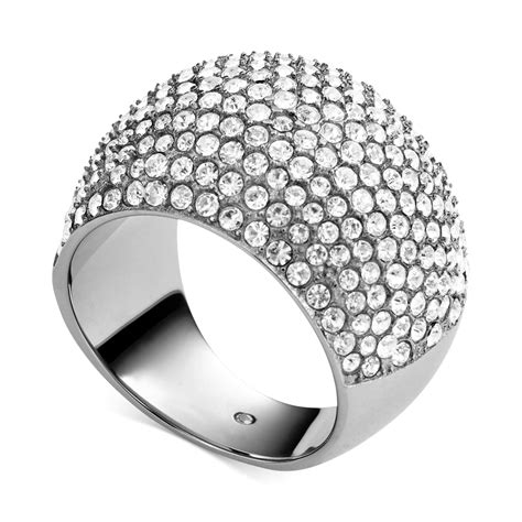 michael kors ring silver